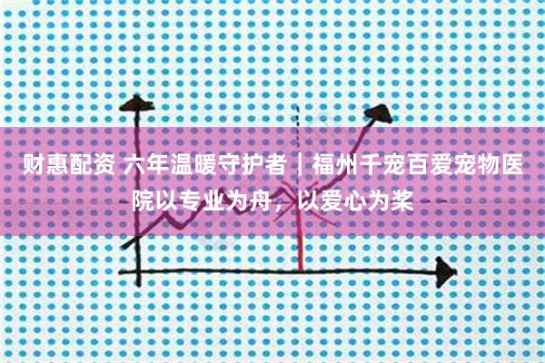 财惠配资 六年温暖守护者|福州千宠百爱宠物医院以专业为舟,以爱心为桨