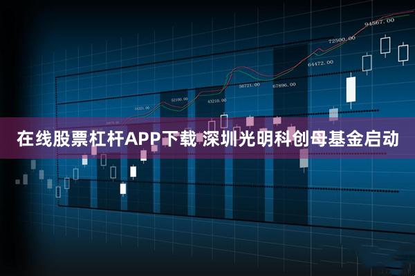 在线股票杠杆APP下载 深圳光明科创母基金启动